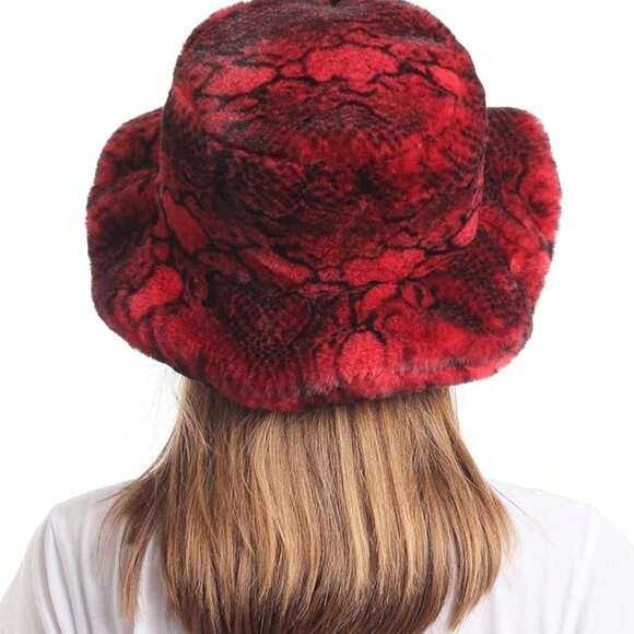 Woman\'s Faux Fur Bucket Hat main image 6